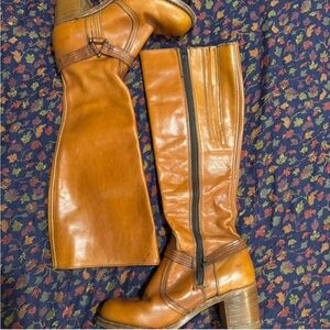 Dexter Women's Ankle Boots in Tan and Brown